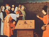 Hieronymus Bosch Canvas Paintings - The Magician